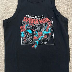 Black Marvel The Amazing Spider-Man women’s Tank Top
